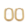 Ion Plating(IP) 304 Stainless Steel Oval Hoop Earrings EJEW-M218-02A-G-2