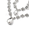 Alloy Rhinestone Hair Chain OHAR-M044-02B-S-2