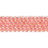 Transparent Glass Beads Strands LS-GLAA-H021-04-27-2