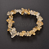 Natural Gemstone Beaded Stretch Bracelets X-BJEW-JB01823-03-1