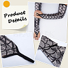 Polyester Fish Scale Gloves AJEW-WH20006-222C-5