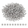 ARRICRAFT 600Pcs 304 Stainless Steel Column Spacer Beads STAS-AR0002-32-1