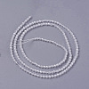 Cubic Zirconia Beads Strands G-F596-48I-2mm-2