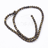 Natural Tiger Eye Round Bead Strands X-G-R200-4mm-2