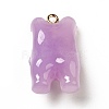 Cartoon Opaque Resin Pendants FIND-I029-01D-2