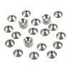 Tarnish Resistant 304 Stainless Steel Bead Caps STAS-I019-4mm-1