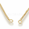 Adjustable Brass Necklace Making X-KK-Q746-003G-3