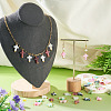 105Pcs 7 Colors Acrylic Imitation Gemstone Pendants FIND-TA0009-34G-7