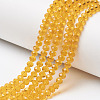 Glass Beads Strands EGLA-A034-T4mm-D17-1
