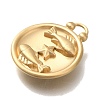 PVD Vacuum Plating 304 Stainless Steel Pendants STAS-S148-30G-12-2