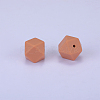 Hexagonal Silicone Beads SI-JX0020A-75-1