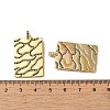 Brass Micro Pave Colorful Cubic Zirconia Pendants KK-R162-041G-3