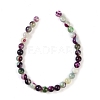 Natural Striped Agate/Banded Agate Beads Strands G-Z060-A01-A21-2