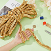 12.5M Polyester Twisted Lip Cord Trim OCOR-WH0071-90A-3