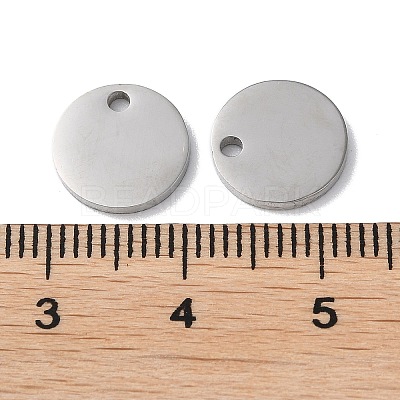 Non-Tarnish 304 Stainless Steel Charms STAS-Q308-09E-P-1