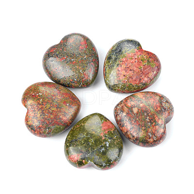 Natural Unakite Healing Stones PW-WGA91AE-13-1