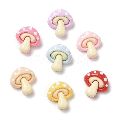 Opaque Resin Cabochons X-RESI-K027-20-1