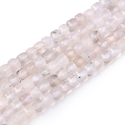 Natural White Agate Beads Strands G-T138-211A-1