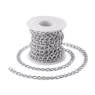 Aluminium Twisted Curb Chains CHA-TA0001-01S-1