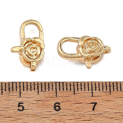 SHEGRACE Brass Lobster Claw Clasps XGRQ58610-759G-1