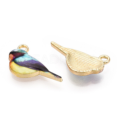 Printed Alloy Pendants ENAM-N056-205A-1