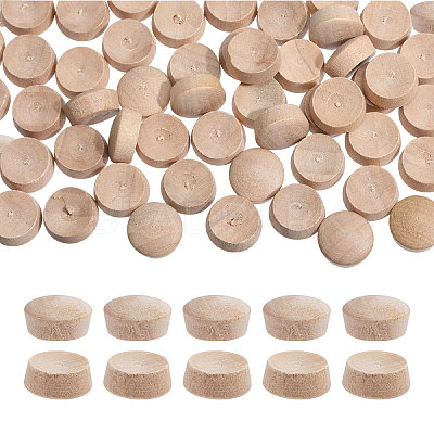 Wood Cork Stopper DIY-WH0888-568A-1