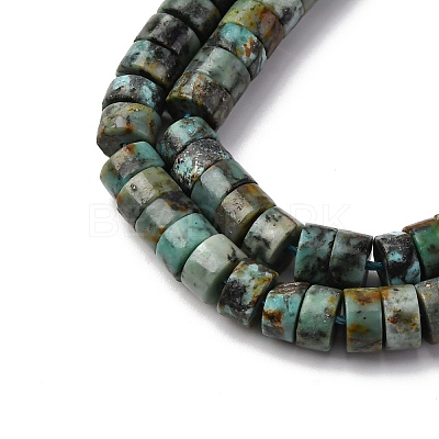 Natural African Turquoise(Jasper) Beads Strands G-Z006-C40-1