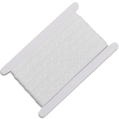 5M Polyester Non-Slip Silicone Elastic Gripper Bands for Garment Sewing SRIB-GF0001-50A-02-1