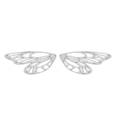 304 Stainless Steel Pendants STAS-WH0033-06P-1