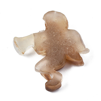 Two Tone Opaque Resin Beads RESI-S364-55A-1
