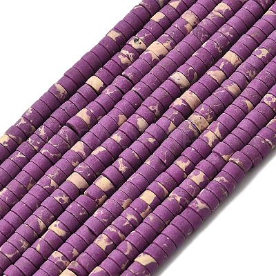 Dyed Synthetic Imperial Jasper Beads Strands G-Z089-A03-L-1