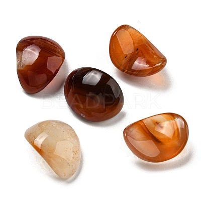 Natural Red Agate Massager G-B050-06-1
