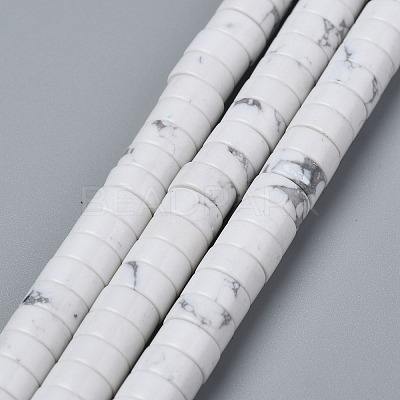 Synthetic Howlite Beads Strands LS-G-Z006-C34-1