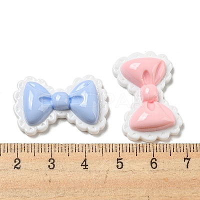 Opaque Resin Decoden Cabochons RESI-F052-B01-1