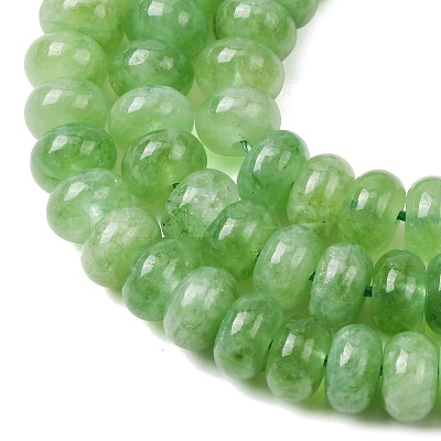 Natural White Jade Beads Strands X-G-E507-01-05-1