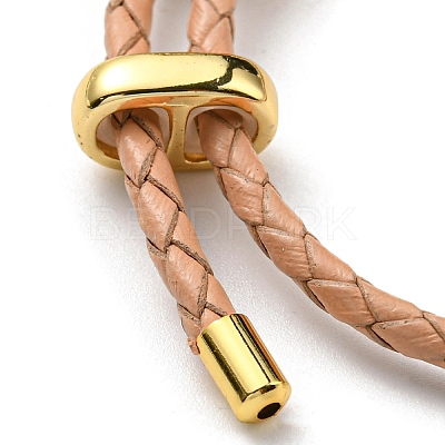 Leather Braided Cord Bracelets BJEW-G675-06G-05-1