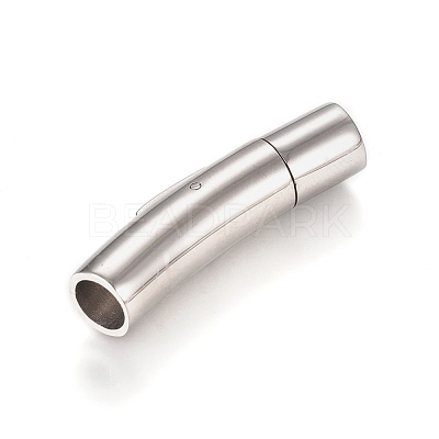 Tarnish Resistant 304 Stainless Steel Bayonet Clasps STAS-L238-004B-P-1
