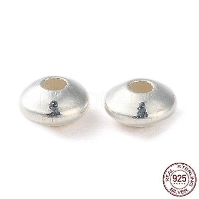 925 Sterling Silver Beads STER-P053-08A-S-1