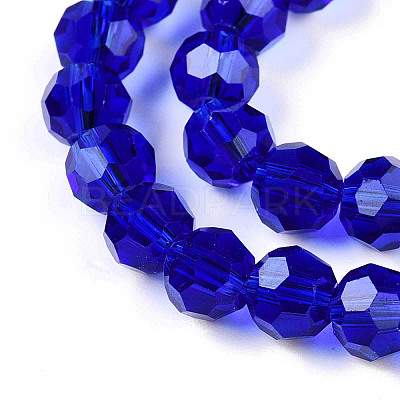 Transparent Glass Beads X-EGLA-A035-T8mm-D06-1