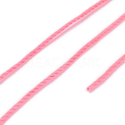 Round Waxed Polyester Thread String YC-D004-02E-136-1