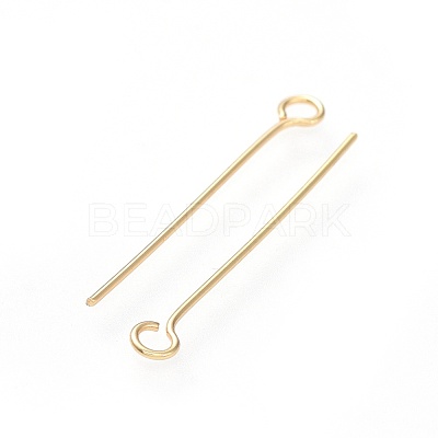 304 Stainless Steel Eye Pins STAS-G205-02C-G-1