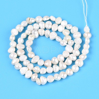 Natural Cultured Freshwater Pearl Beads Strands PEAR-T006-18A-1