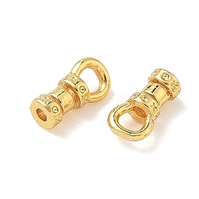 Brass Cord Ends KK-P342-05G-1