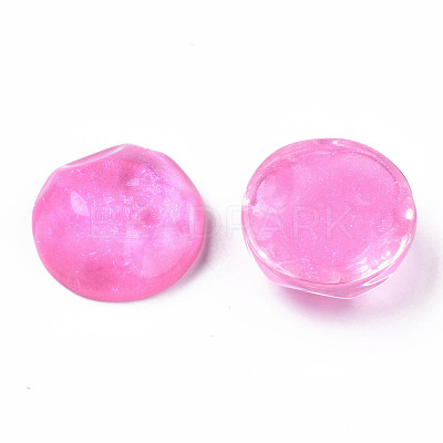 Transparent Resin Cabochons CRES-N031-005A-C03-1