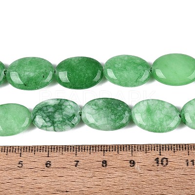 Dyed Natural White Jade Beads Strands G-N370-01A-07-1