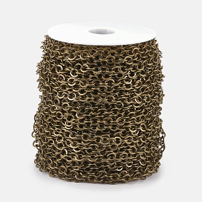 Iron Cable Chains CH-R015-8x7mm-AB-NF-1