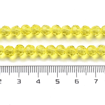 Transparent Glass Bead Strands X-GLAA-G013-6mm-68-1