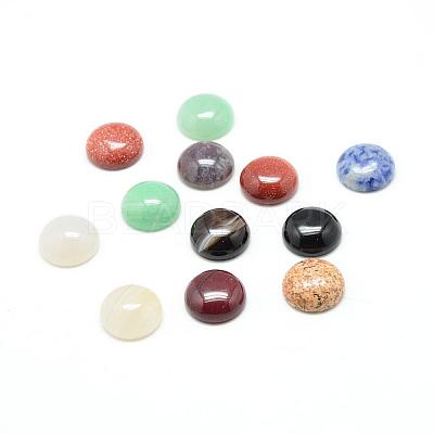 Natural & Synthetic Gemstone Cabochons G-T020-20mm-M-1