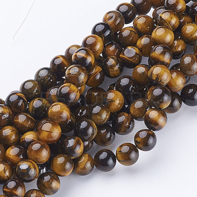 Gemstone Beads Strands X-GSR6mmC014-1