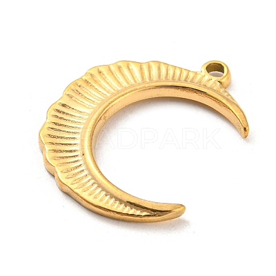 304 Stainless Steel Pendants STAS-C082-02G-1